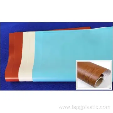 PVC Woodgrain Printing Film for Decoration